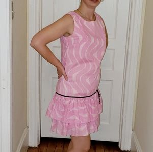 True Vintage -Barbie pink mod dress